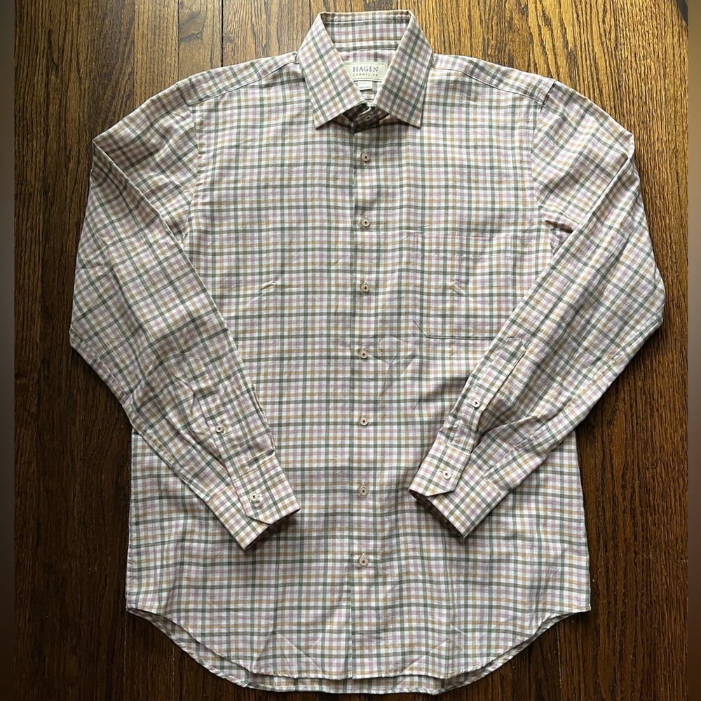 NWOT Hagen Dress Shirt - Size Large